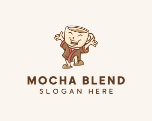 Asian Coffee Cafe logo design