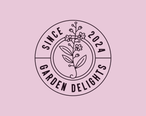 Floral Feminine Boutique logo design