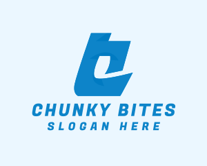 Chunky Funky Letter T logo