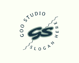 Retro Artist Studio logo design