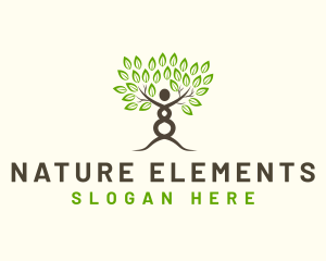 Wellness Human Nature logo design