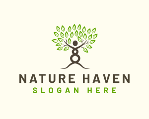 Wellness Human Nature logo design