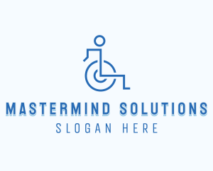 Disability Paralympic Wheelchair Logo