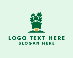 Leprechaun Clover Hat  logo