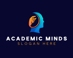 Hand Mental Mind logo design