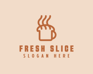 Hot Coffee Bread logo design