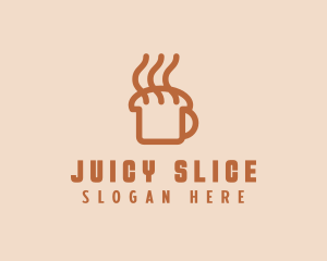 Hot Coffee Bread logo design