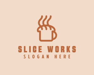 Hot Coffee Bread logo design