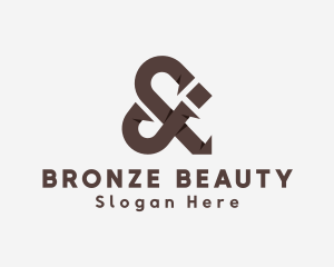 Bronze Ampersand Ligature logo