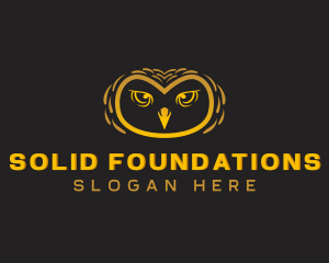 Bird Owl Avian Logo