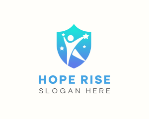 Human Star Shield logo