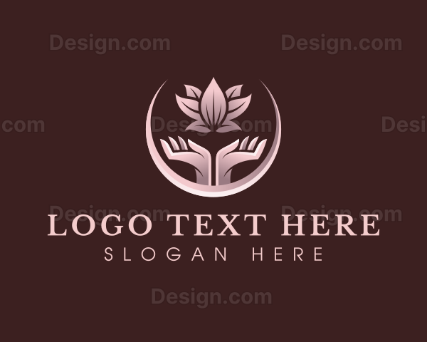 Lotus Hand Relaxation Logo