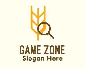 Wheat Magnifying Glass logo