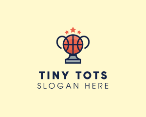 Basketball Tournament Trophy logo