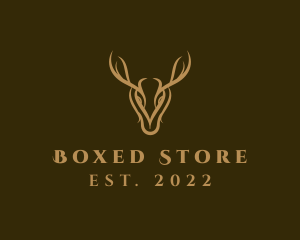 Wild Deer Horns logo design