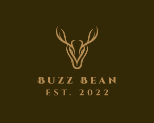 Wild Deer Horns logo design