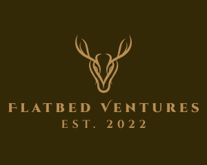 Wild Deer Horns logo design