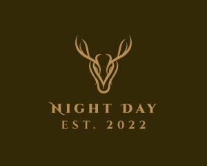 Wild Deer Horns logo design