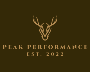 Wild Deer Horns logo design