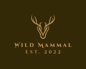 Wild Deer Horns logo design