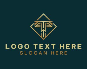 Premium Luxury Letter T Logo