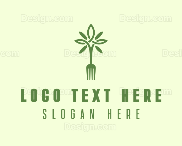 Vegan Fork Restaurant Logo