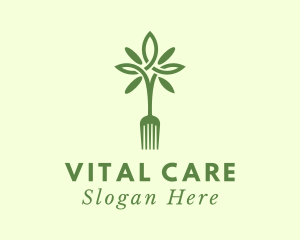 Vegan Fork Restaurant Logo