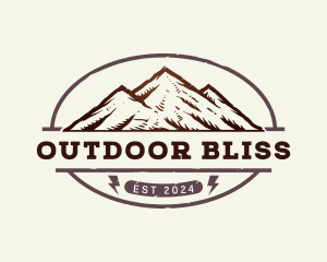 Mountain Climbing Peak logo design