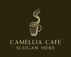 Hot Cup Cafe logo design