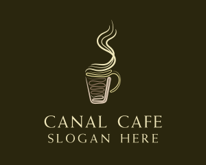 Hot Cup Cafe logo design