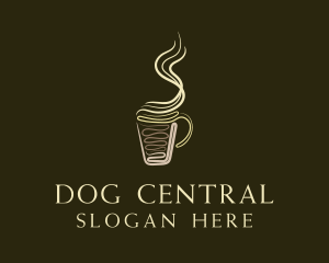 Hot Cup Cafe logo design