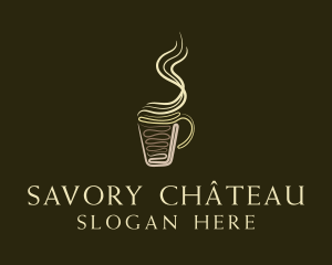 Hot Cup Cafe logo design