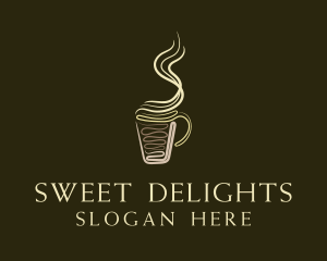 Hot Cup Cafe logo design