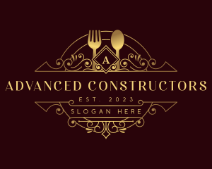 Luxury Dining Restaurant logo design