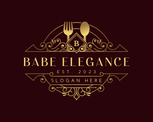 Luxury Dining Restaurant logo design