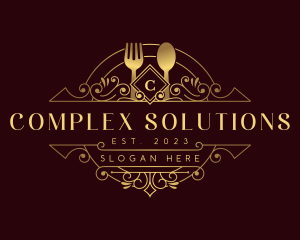 Luxury Dining Restaurant logo design