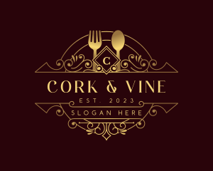 Luxury Dining Restaurant logo design