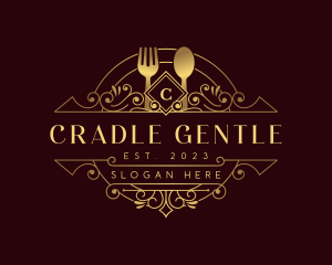 Luxury Dining Restaurant logo design