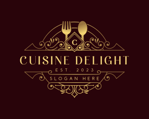 Luxury Dining Restaurant logo design