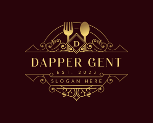 Luxury Dining Restaurant logo design