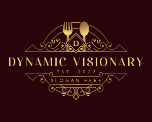 Luxury Dining Restaurant logo design