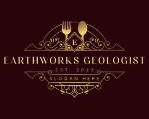 Luxury Dining Restaurant logo design