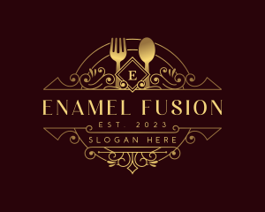 Luxury Dining Restaurant logo design