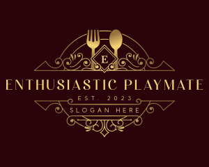 Luxury Dining Restaurant logo design