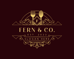 Luxury Dining Restaurant logo design