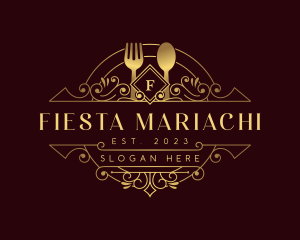 Luxury Dining Restaurant logo design