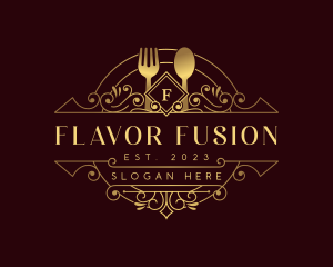 Luxury Dining Restaurant logo design