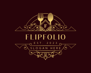 Luxury Dining Restaurant logo design