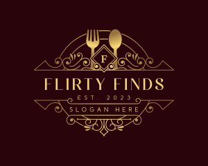 Luxury Dining Restaurant logo design