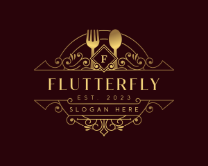 Luxury Dining Restaurant logo design